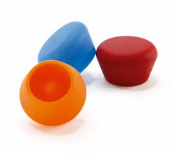 Silicone champagne stopper 1-pack svart