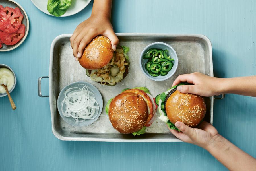 Het portabelloburgare