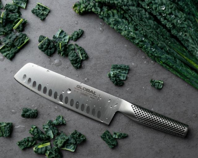 Grönsakshacka 18 cm olivslipad