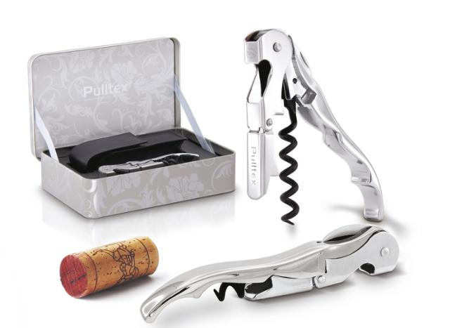 Vinöppnare Pulltaps Classic med läderfodral