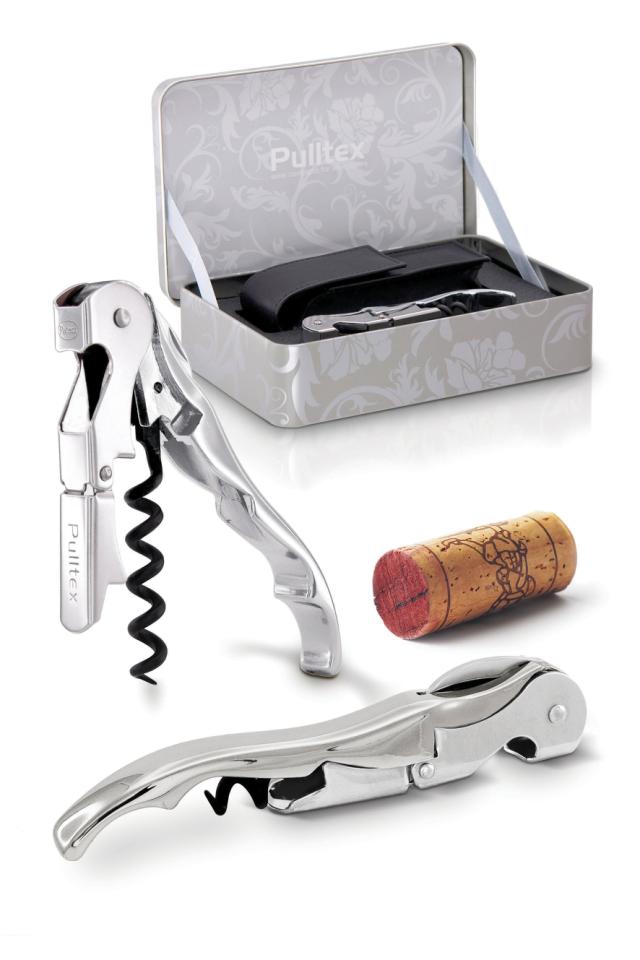 Vinöppnare Pulltaps Classic med läderfodral