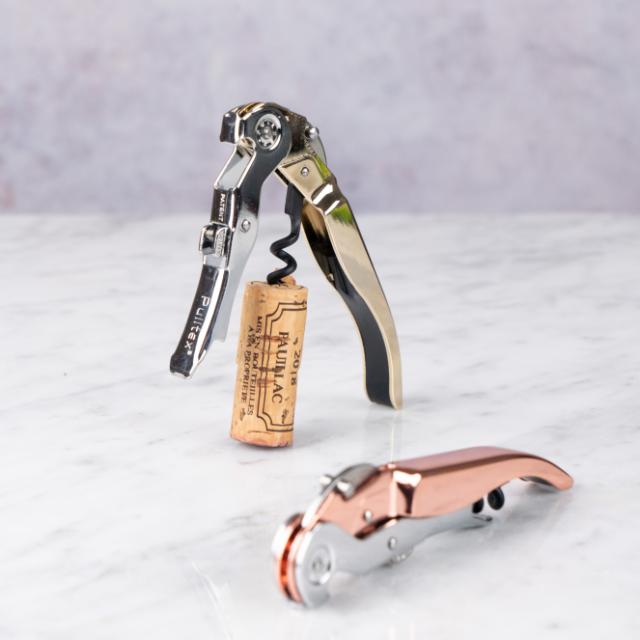 Vinöppnare Clickcut guld