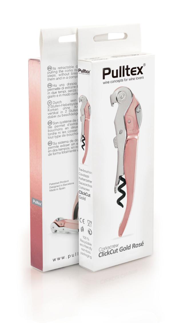 Vinöppnare Clickcut rosé