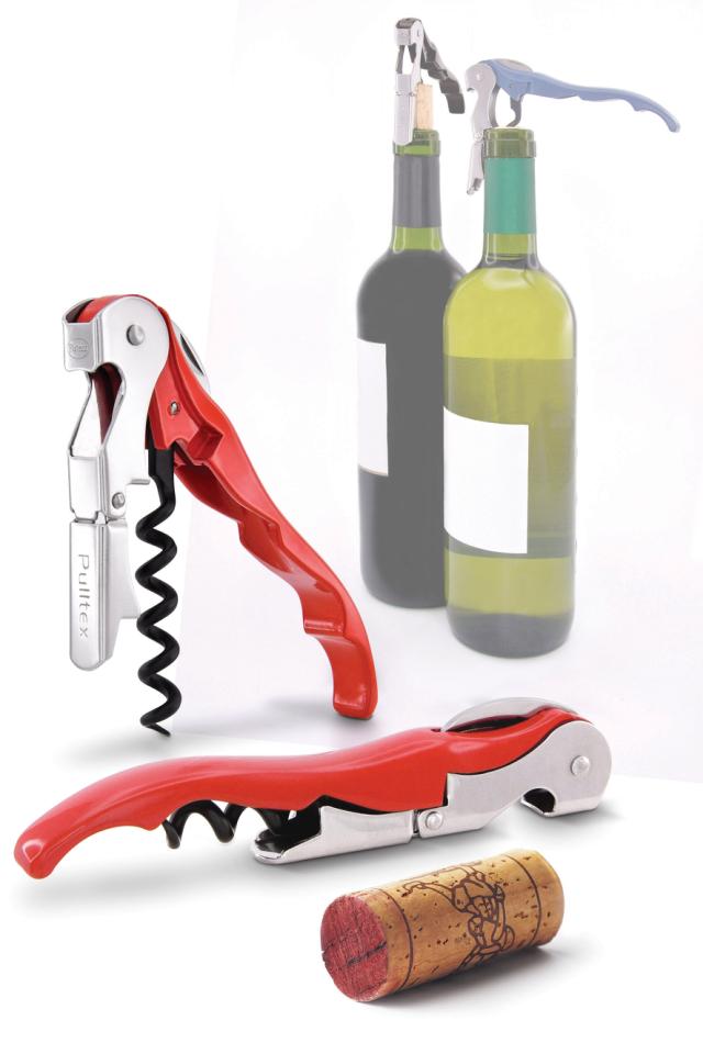Vinöppnare Pulltaps Classic röd