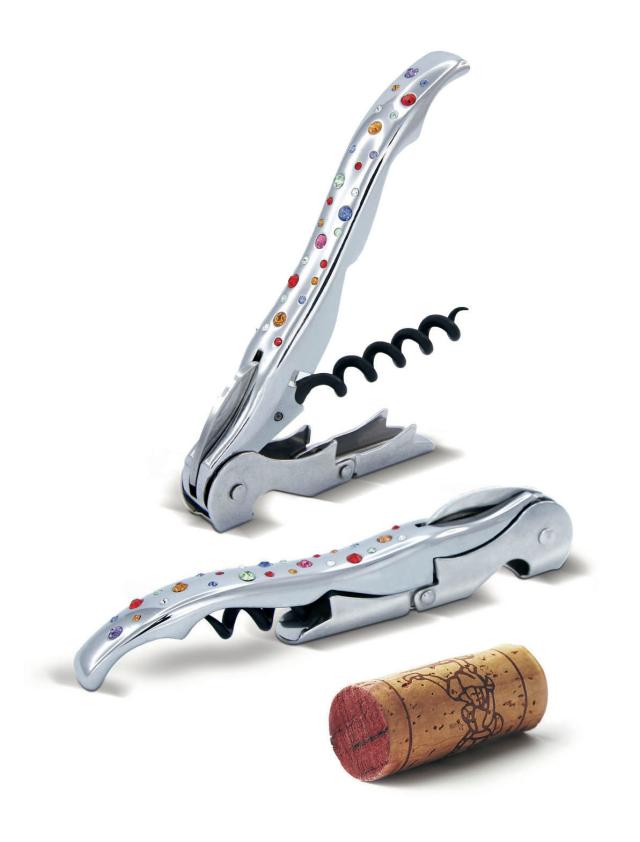 Vinöppnare Pulltaps Evolution 26 Crystal Rainbow