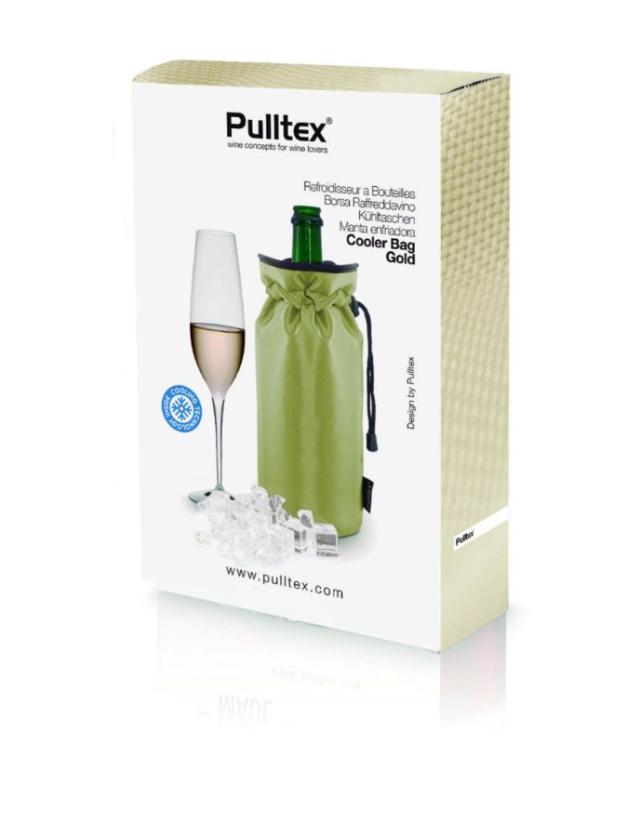 Champagnekylare guld