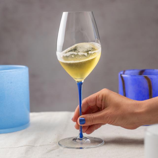 Champagne Wine Blue 1-pack