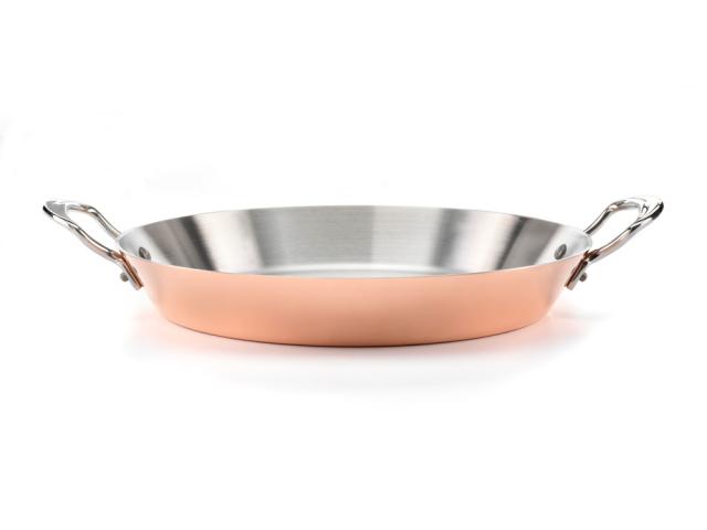 Serveringspanna i koppar 30 cm
