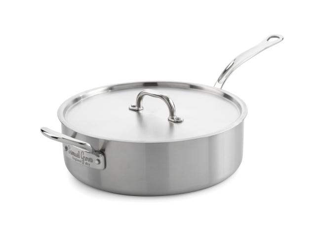 Traktörpanna med lock 26 cm