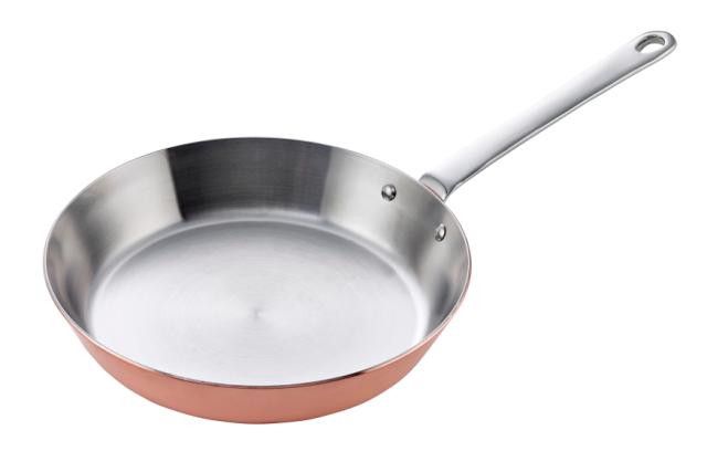Stekpanna i koppar 24 cm för induktion