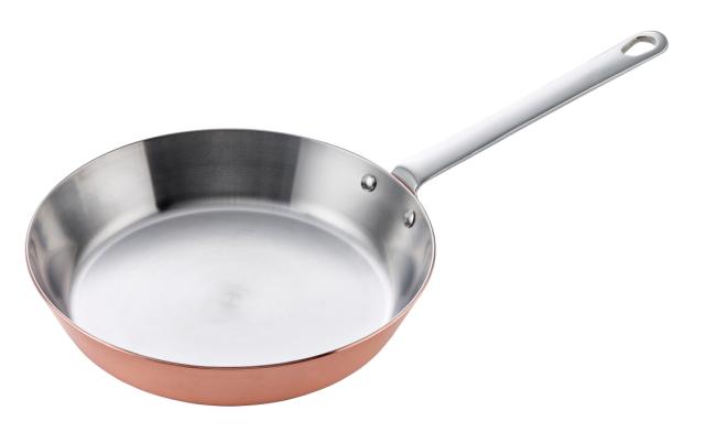 Stekpanna i koppar 26 cm för induktion