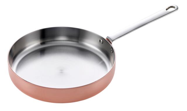 Traktörpanna i koppar 26 cm för induktion