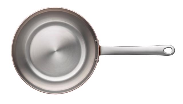 Sauteuse i koppar 1,8 l för induktion