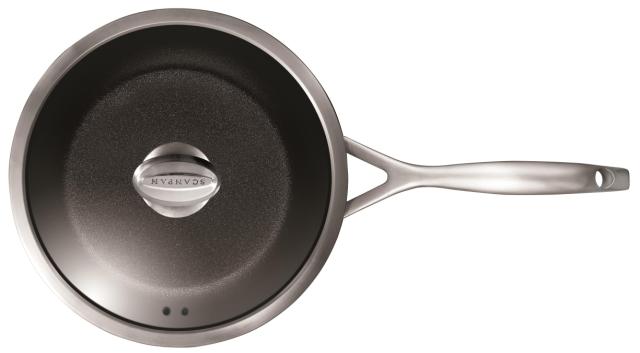 Traktörpanna med lock 26 cm djup