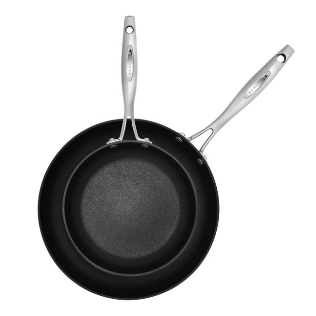 Stekpanneset 20 cm & 28 cm i dubbelomslag