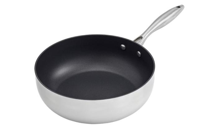 Traktörpanna med lock 26 cm djup