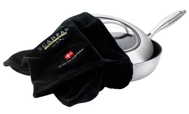 Traktörpanna med lock 28 cm
