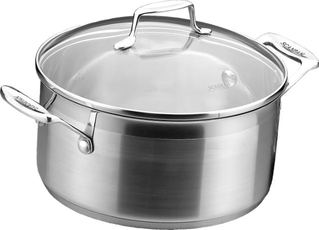 Gryta med lock 4,8 l