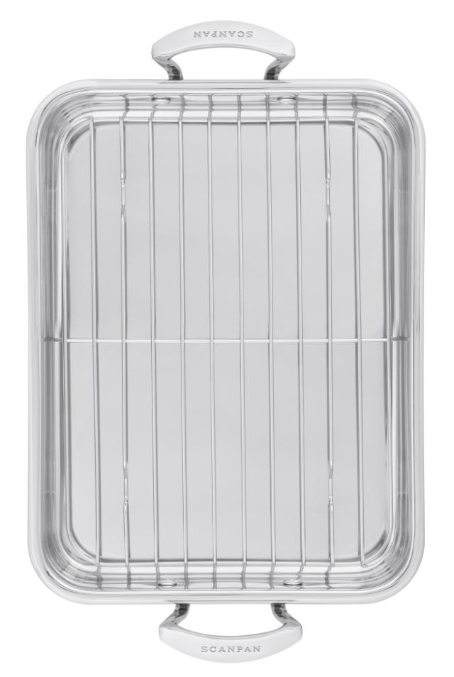 Roaster med galler 43,5 x 28,5 för induktion