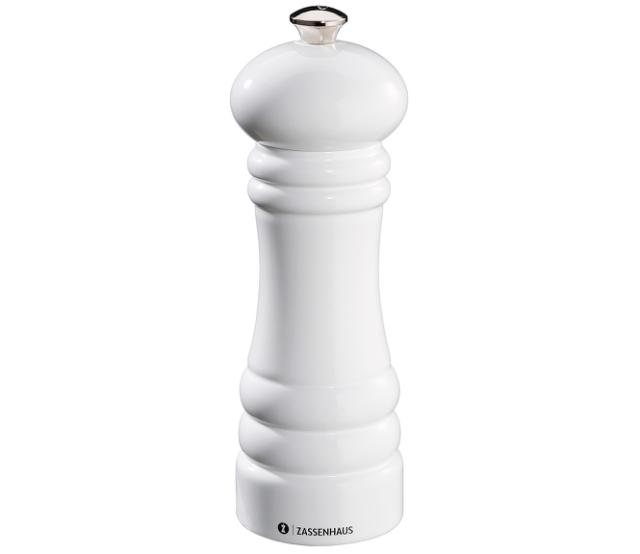 Saltkvarn 18 cm vit