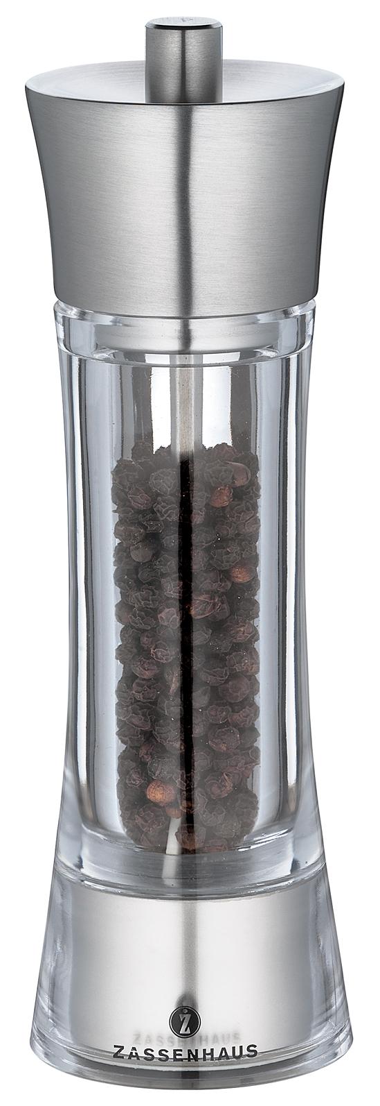 Pepparkvarn i akryl/stål 18 cm