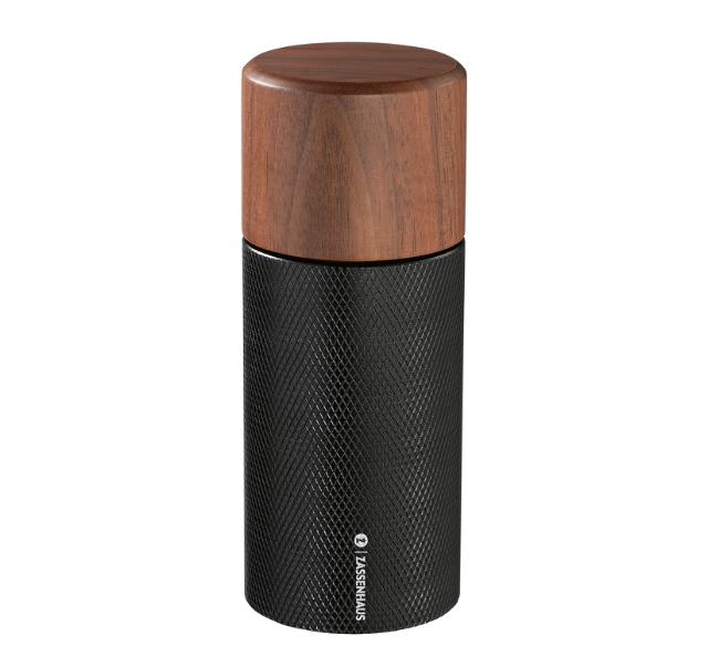 Pepparkvarn i valnöt/aluminium 13 cm