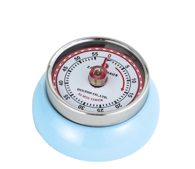 Timer ljusblå
