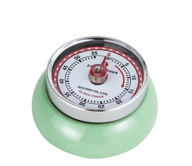 Timer ljusgrön