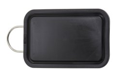 Plastskärbräda 26,5 x 16 cm svart