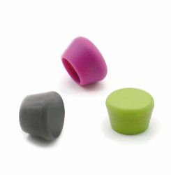 Silicone wine stopper svart 1-pack