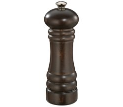 Saltkvarn 18 cm brunbetsad